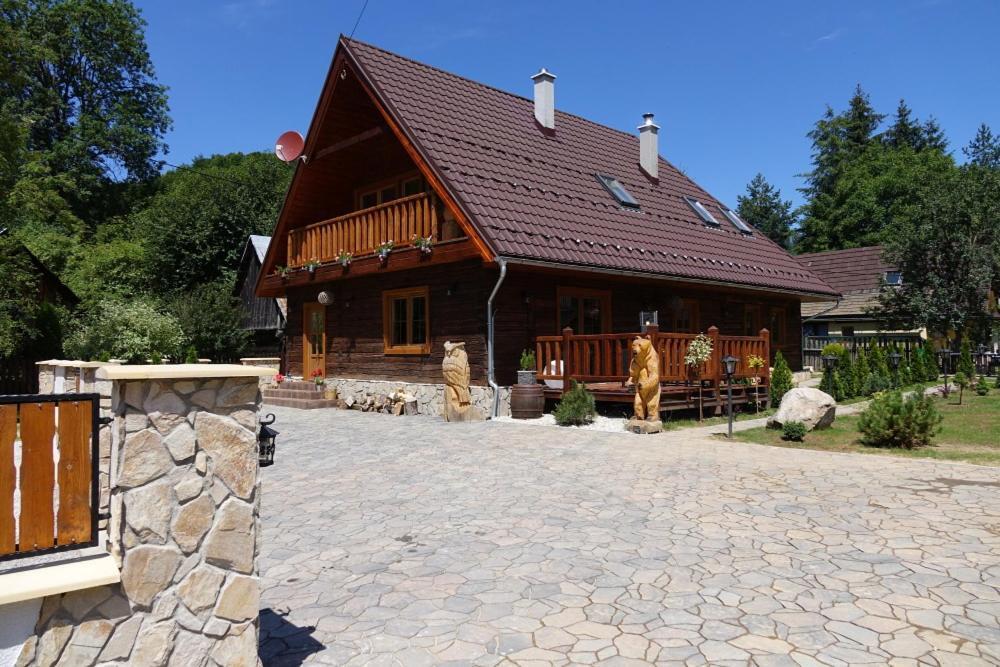Dvojapartmánová drevenica Mýto Mýto pod Ďumbierom Exterior foto